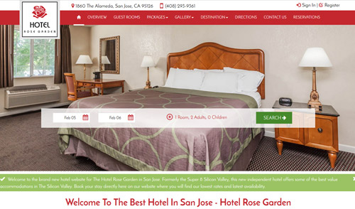 Hotel Rose Garden - San Jose, CA